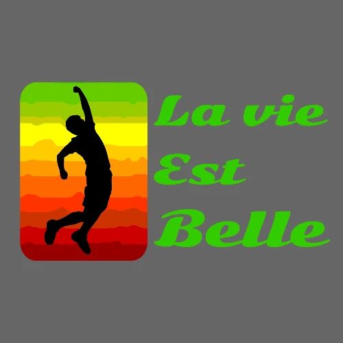 La vie est belle - Men's Premium T-Shirt