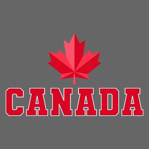 Canada with a maple leaf - Men's Premium T-Shirt
