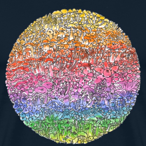 Circle Culture / rainbow - Men's Premium T-Shirt