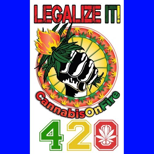 Comedic 420 Legal Herb Weed Marijuana Design - Men's Premium T-Shirt