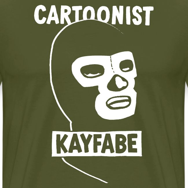Cartoonist Kayfabe Wrestling Mask