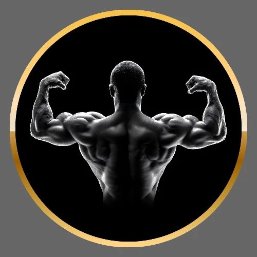 Bodybuilding: Golden Back Power - Men's Premium T-Shirt