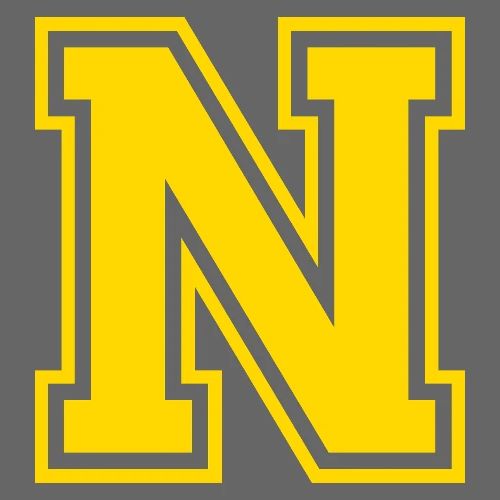Letter N – Capital Athletic Alphabet Monogram - Men's Premium T-Shirt