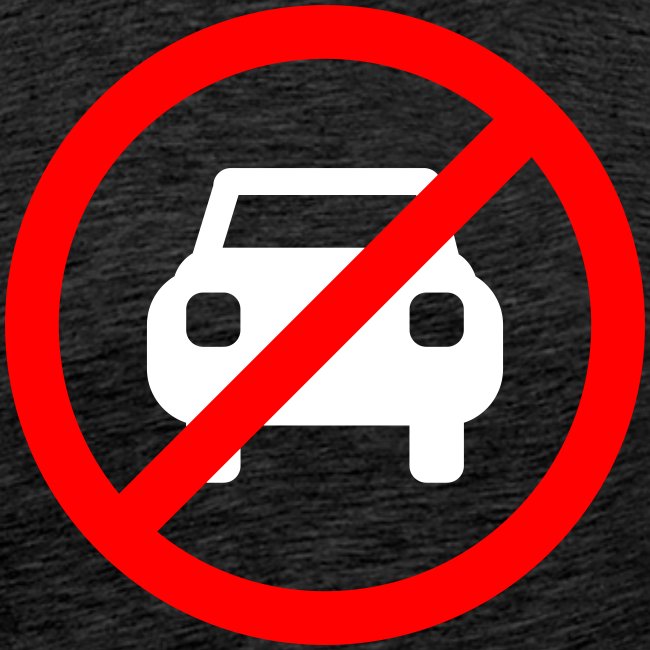 anti-car logo