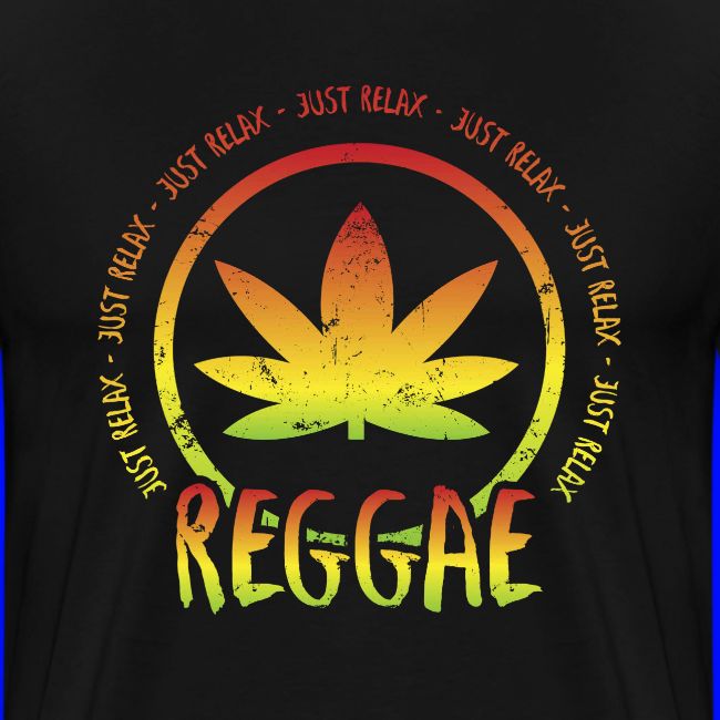 Chill Reggae Vibes Just Relax Rasta Music Art