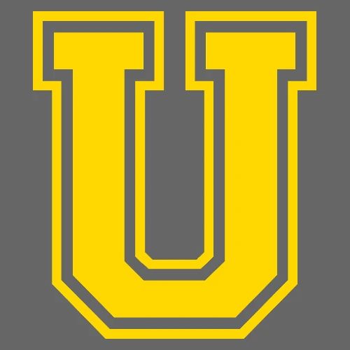 Letter U – Capital Athletic Alphabet Monogram - Men's Premium T-Shirt