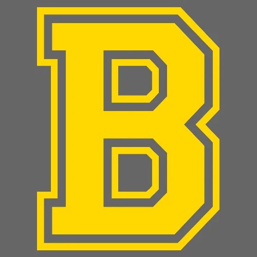Letter B – Capital Athletic Alphabet Monogram - Men's Premium T-Shirt