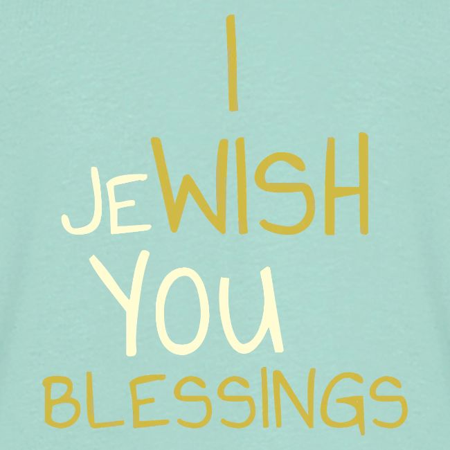JeWISH You Blessings – Playful Word Art