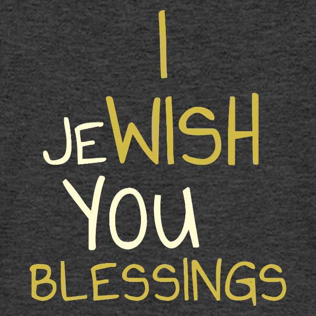 JeWISH You Blessings – Playful Word Art