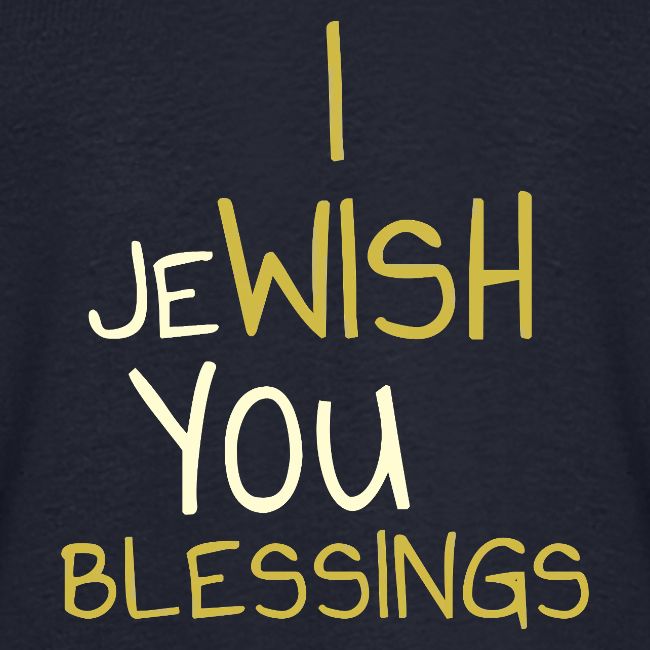 JeWISH You Blessings – Playful Word Art