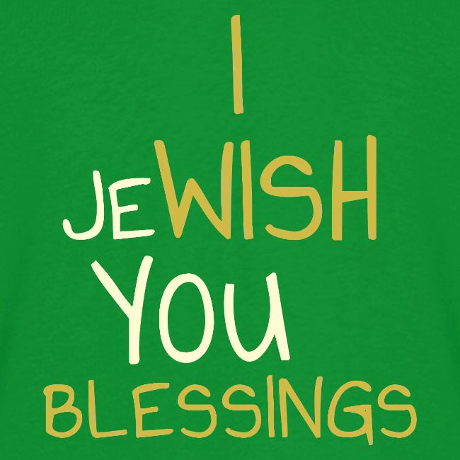 JeWISH You Blessings – Playful Word Art