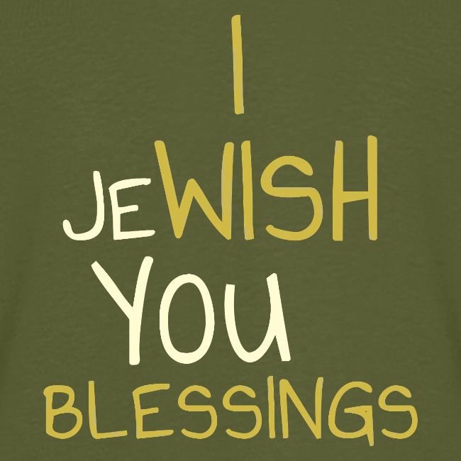 JeWISH You Blessings – Playful Word Art