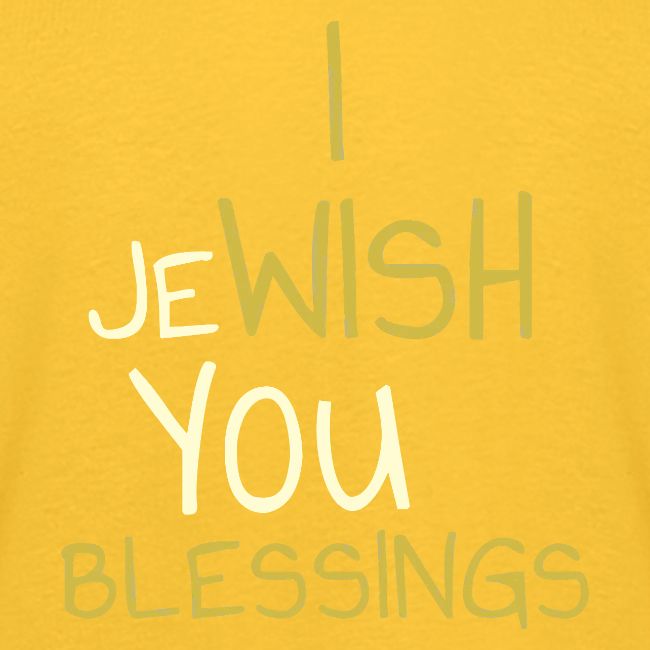 JeWISH You Blessings – Playful Word Art