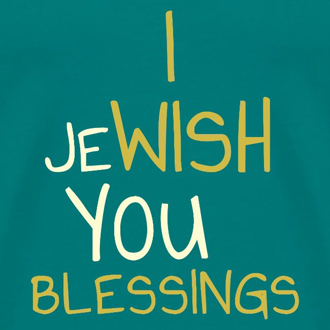 JeWISH You Blessings – Playful Word Art