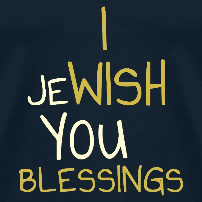 JeWISH You Blessings – Playful Word Art