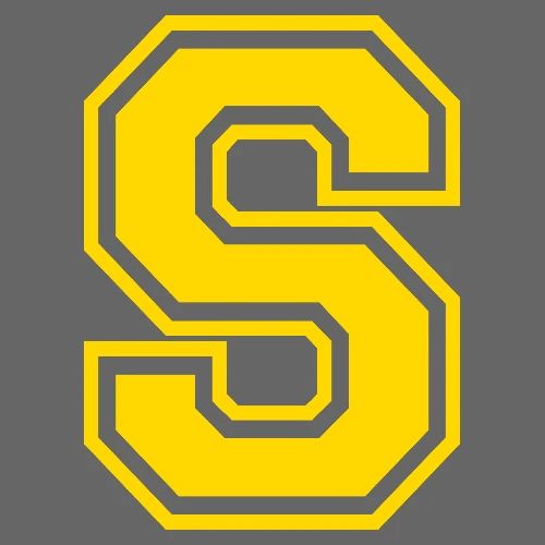 Letter S – Capital Athletic Alphabet Monogram - Men's Premium T-Shirt