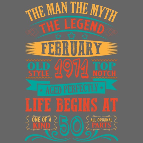 The man the myth the legend - Men's Premium T-Shirt