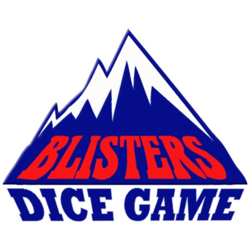 Blisters Dice Game logo - Men's Premium T-Shirt