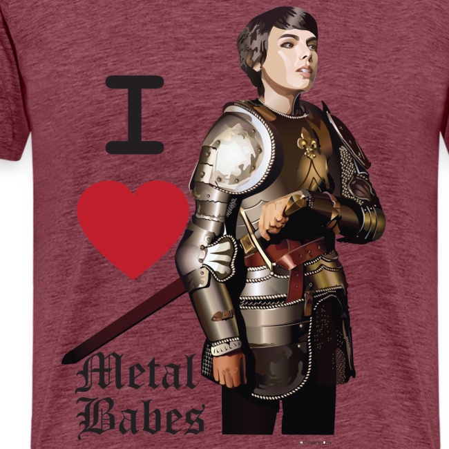 I Love Metal Babes Assorted color T-shirt