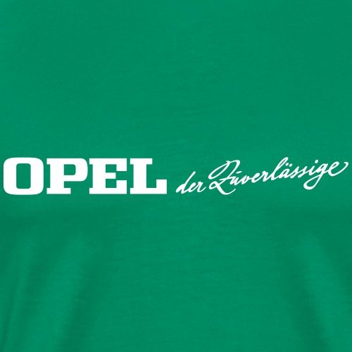Opel der zuverlaessige - Men's Premium T-Shirt