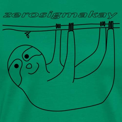 Chilling Sloth - Men's Premium T-Shirt