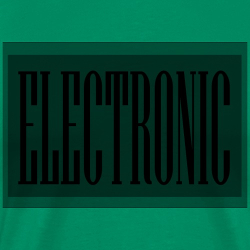 Electronic Logo - Men's Premium T-Shirt