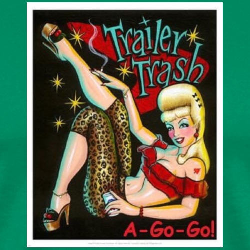 Trailer Trash A-Go-Go! Logo - Men's Premium T-Shirt
