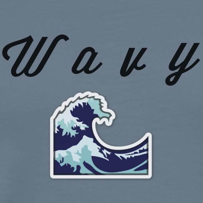 "Wavy" Abstract Design.