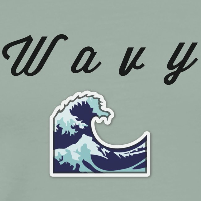 "Wavy" Abstract Design.