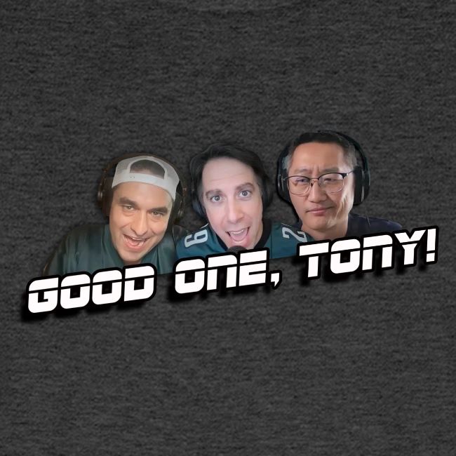 GOOD ONE, TONY! (with Fusco Show back)