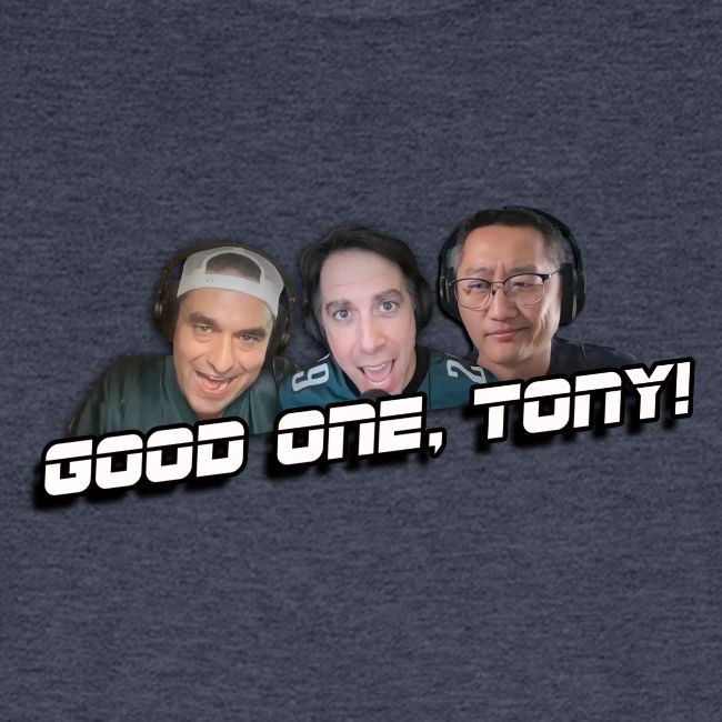 GOOD ONE, TONY! (with Fusco Show back)