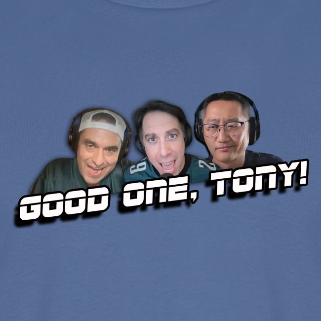 GOOD ONE, TONY! (with Fusco Show back)