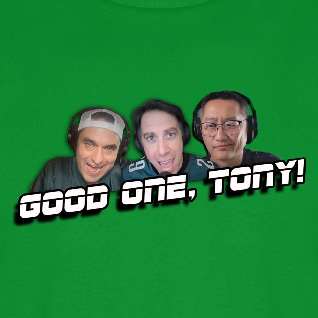GOOD ONE, TONY! (with Fusco Show back)