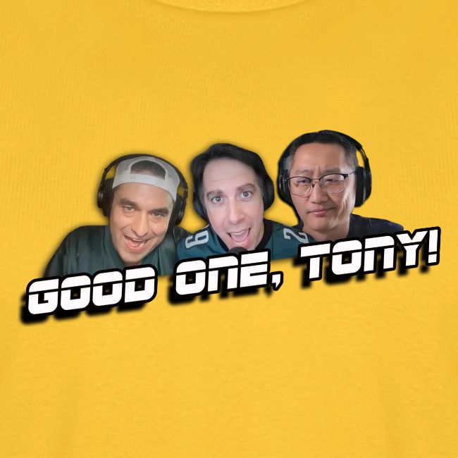 GOOD ONE, TONY! (with Fusco Show back)