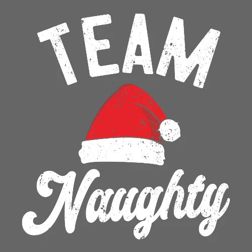 Team Naughty - Who Wants to be naughty this year? - Men's Premium T-Shirt