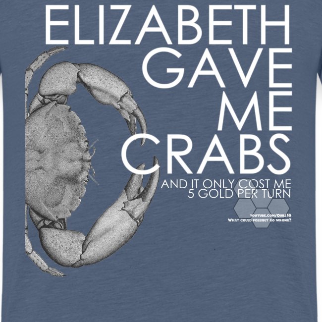 Crabs White Text