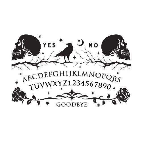 Ouija board - spooky print - Men's Premium T-Shirt