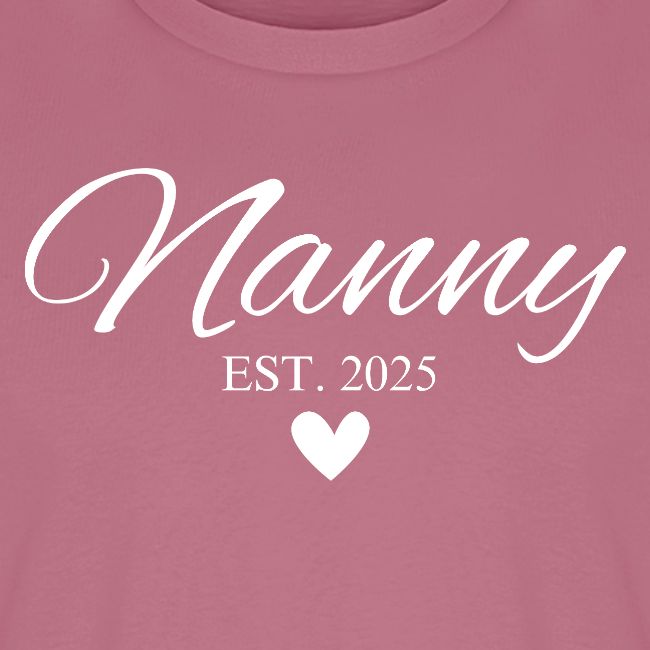 Nanny Est 2025 - Small Heart