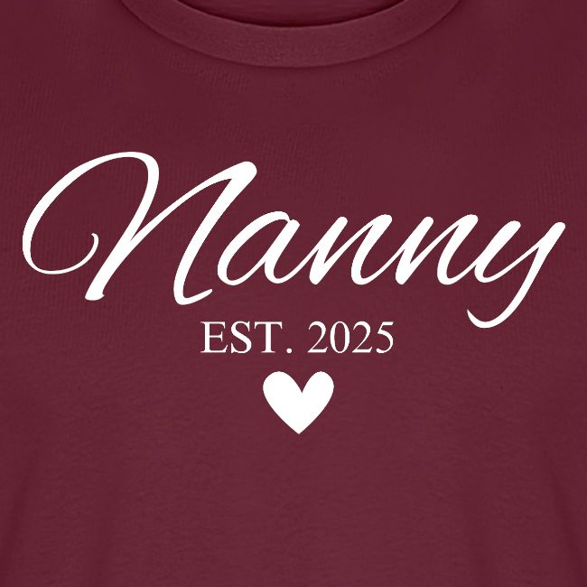 Nanny Est 2025 - Small Heart