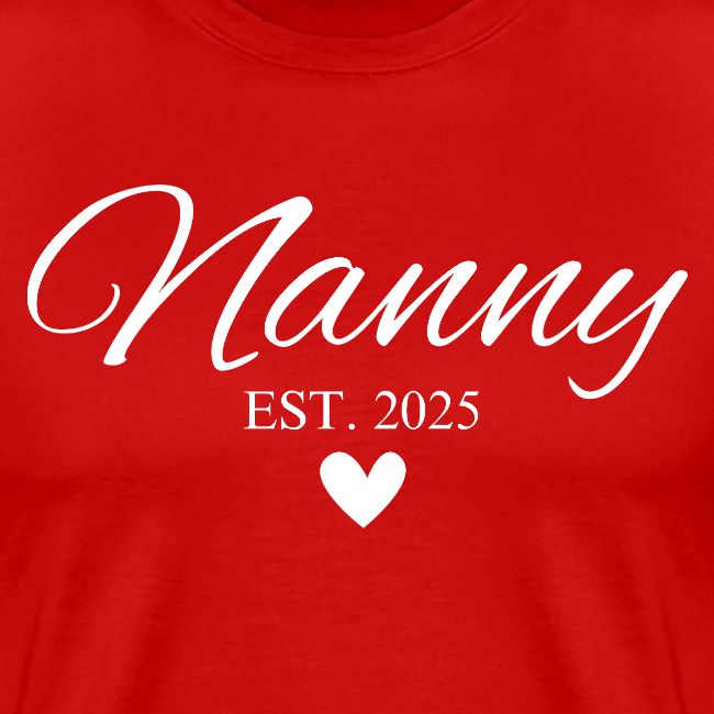 Nanny Est 2025 - Small Heart