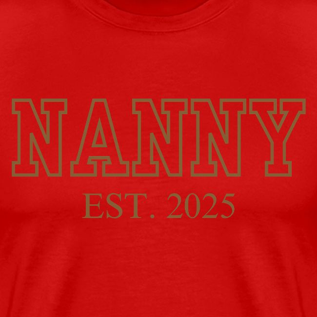 Nanny Est. 2025 (Brown Font)