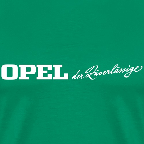 Opel der zuverlaessige - Men's Premium T-Shirt