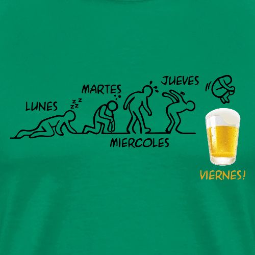 Beer-volution ESP - Men's Premium T-Shirt