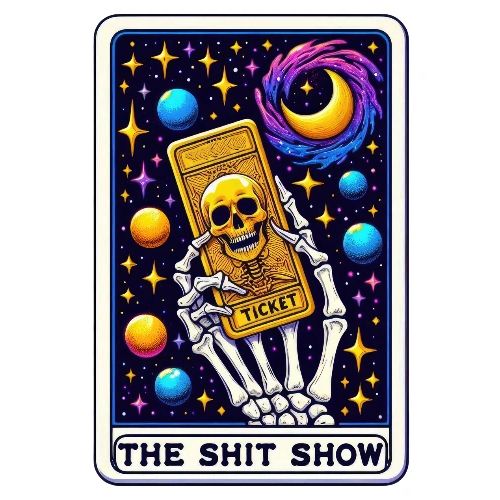 Tarot Card Collection - The Shit Show - Men's Premium T-Shirt