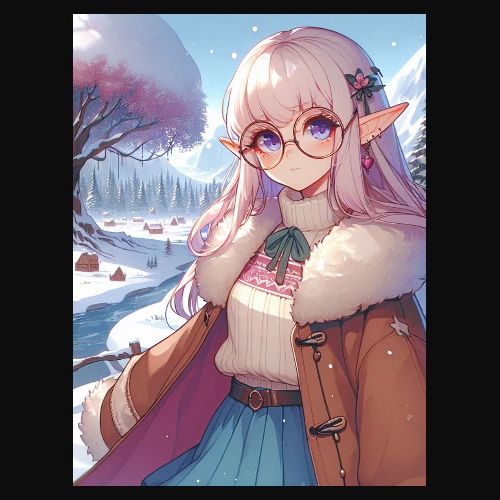 winter elf - Men's Premium T-Shirt