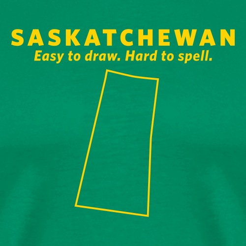 Saskatchewan - Men's Premium T-Shirt