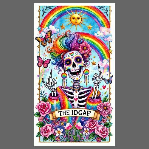Tarot Card Collection - The IDGAF - Men's Premium T-Shirt