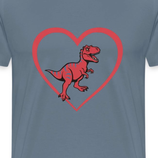 Colored Dinosaur Heart SVG, Valentine Dinosaur SVG