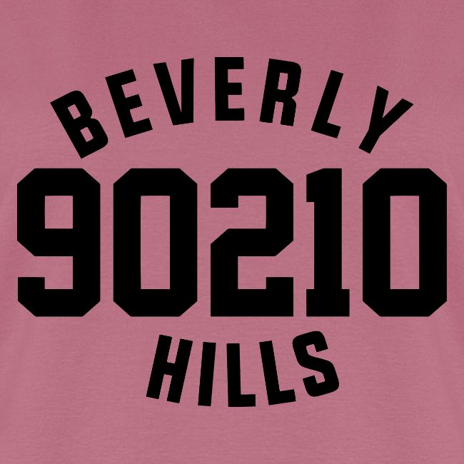 90210 Old School Tee Black