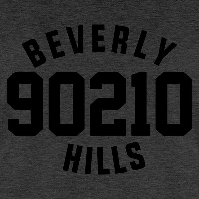 90210 Old School Tee Black